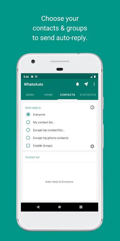 WhatsAuto - Reply App Screenshot 5