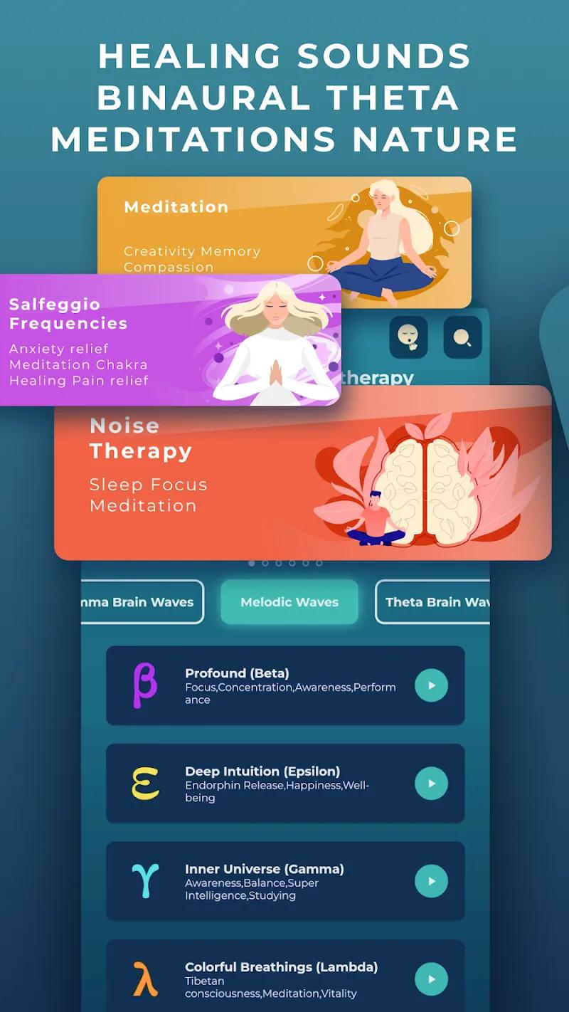 Healing Sounds & Therapy Screenshot 1