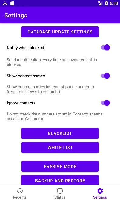 Call Filter Screenshot 4