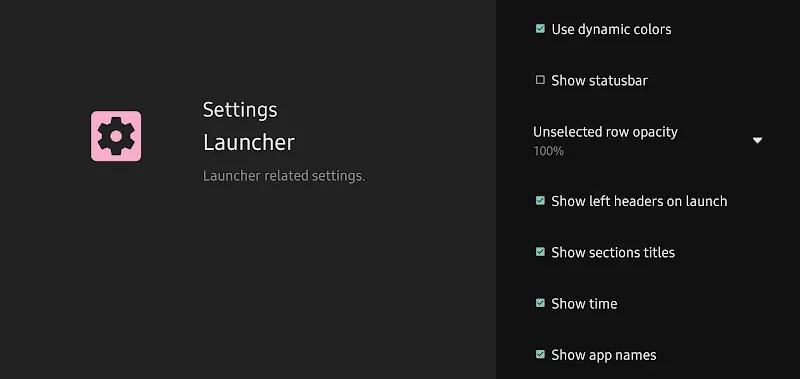 Projectivy Launcher Screenshot 4