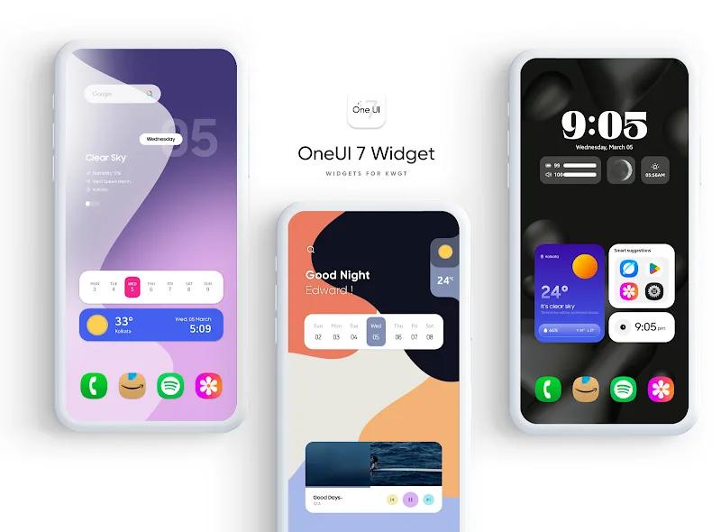 OneUI 7 Widget for KWGT Screenshot 1