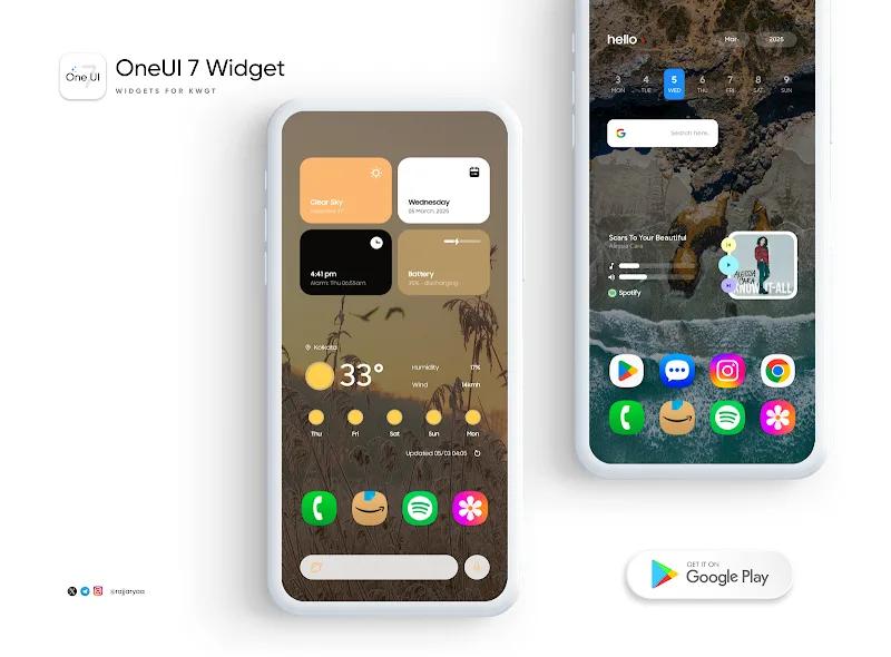 OneUI 7 Widget for KWGT Screenshot 4