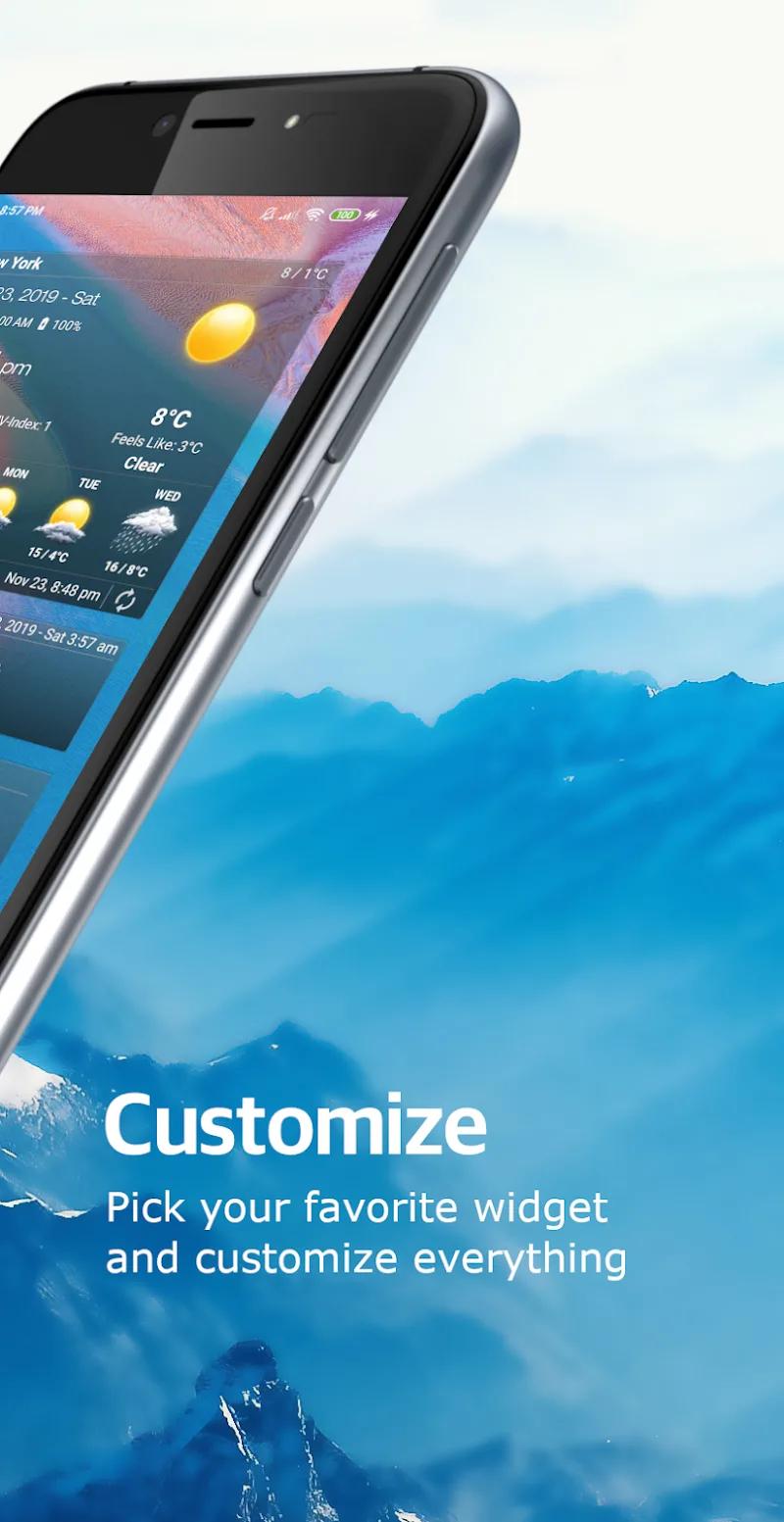 Weather Advanced for Android Screenshot 2